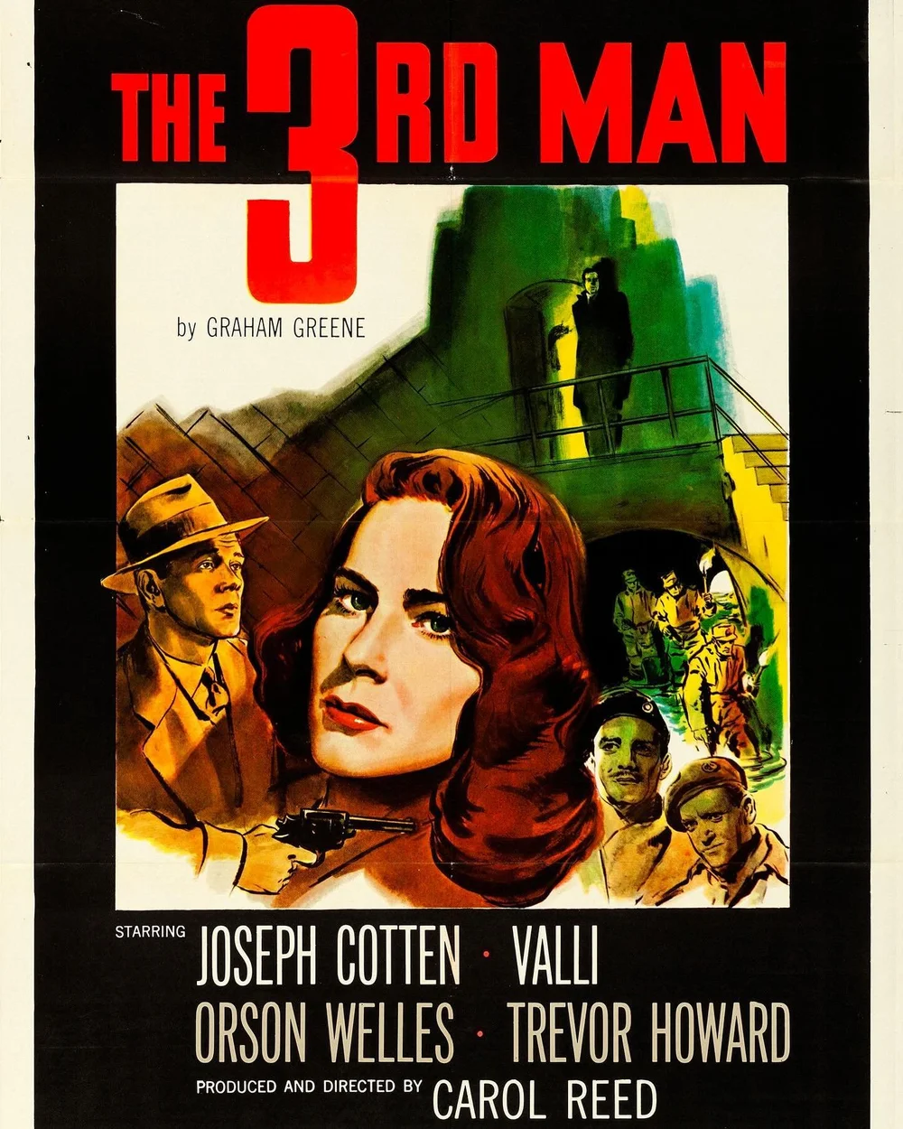 The first Carool Reed's movie i saw last night and im still inside that merry-go-around to watch the start of the cold war in Vienna. Something from the past that interfered the presence from a universal scale to a very personal landscape. A love tha